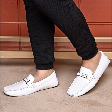 hermes flats white|authentic Hermes loafers.